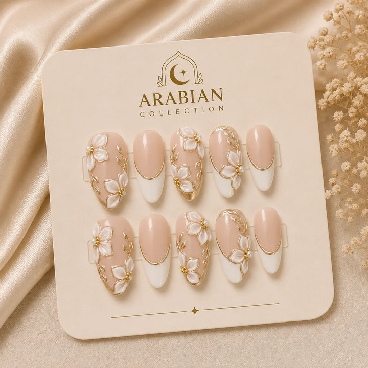Elegant Bow Nail Set
