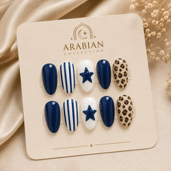 Elegant Bow Nail Set