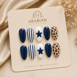 Elegant Bow Nail Set