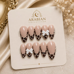 Elegant Bow Nail Set