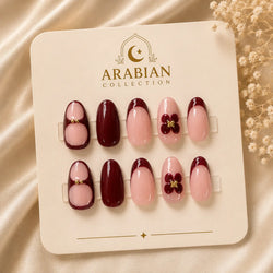 Elegant Bow Nail Set