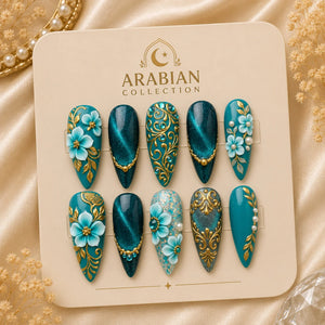Elegant bow nail Set