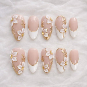 Elegant Bow Nail Set