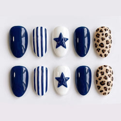 Elegant Bow Nail Set