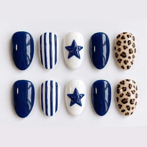 Elegant Bow Nail Set
