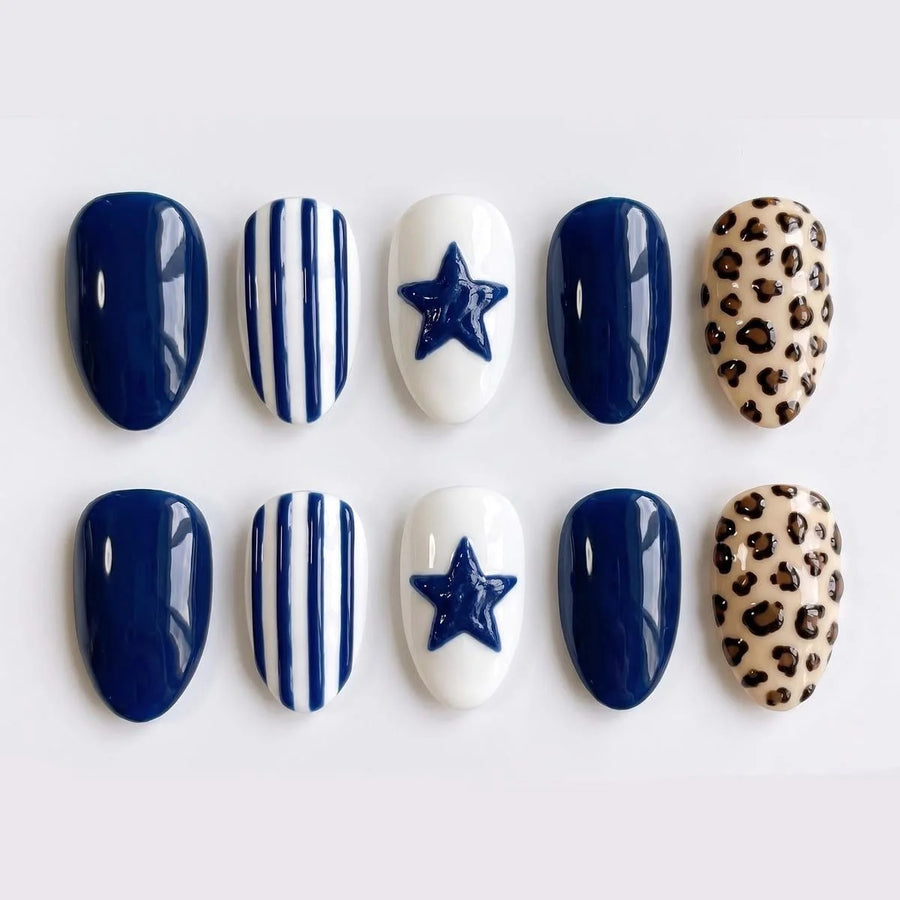 Elegant Bow Nail Set