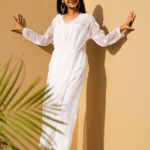 Meher Chikankari Kurti